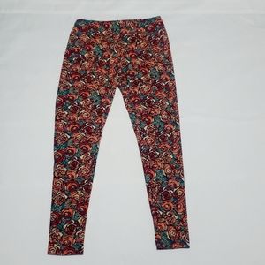 LuLaRoe Floral Leggings